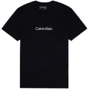 calvinklein短袖t恤男士2024夏圆领(夏圆领)潮流，休闲纯棉ck印花半袖体恤