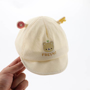 婴儿帽子夏季薄款1-10个月婴幼儿，遮阳帽夏天网眼，男女宝宝鸭舌帽潮