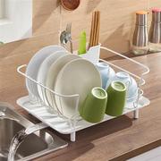 不锈钢碗碟架 厨房置物架台面沥水收纳架挂水杯杂物筷子架多功能