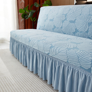 定制无扶手沙发床套弹力全包可折叠沙发床垫子套四季通用万能沙发