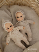 韩国童装PEEKABOO男女儿童宝宝可爱娃娃玩具礼物手拿玩偶