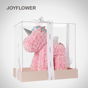 joyflower永生花玫瑰花独角兽新婚礼物送女友女生闺蜜生日礼物