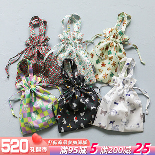 韩国dailylike可爱ins风手提单肩包大容量可折叠轻便环保袋购物袋