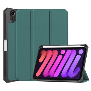 适用Apple iPad mini6 smart case cover Pen Slot笔槽平板保护套