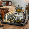 玻璃自动功夫茶具茶杯套装家用磁吸泡茶壶高档办公室懒人泡茶神器