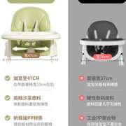 宝宝吃饭餐椅可折叠婴儿学坐餐桌椅多功能家用便携式儿童饭桌座椅