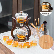 定制懒人玻璃茶具全自动泡茶器耐热透明功夫茶壶茶杯套装家用会客