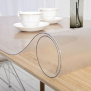 库桌布软玻璃磨砂透明餐桌布防水防油免洗塑料桌垫水晶板茶几垫厂