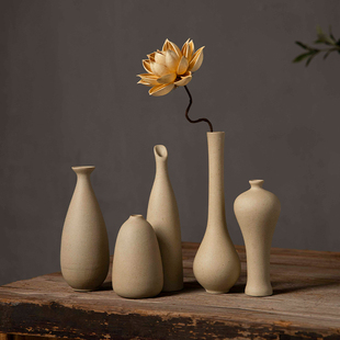 景德镇陶瓷花瓶干花花器，欧式插花摆件，现代简约客厅居家装饰品