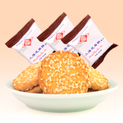 三牛上海芝麻酥饼干1500g散称薄脆酥性休闲早餐饼干零食小吃点心