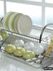 厨房置物架304不锈钢碗架沥水，架放碗筷碗碟盘子，沥碗柜收纳盒家用