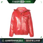 香港直邮Givenchy纪梵希女士红色短款夹克棉服BW004P101L600