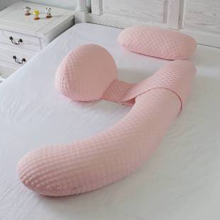 孕妇枕头H托腹靠垫抱枕夏季神器睡觉孕期可爱睡枕u型侧睡枕专用