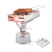 304不锈钢土司器烧烤架，烤面包架烤肠架，迷你火炉折叠便携烤炉