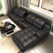 真皮沙发头层皮现代简约客厅大小户型，中厚皮储物沙发组合整装家具