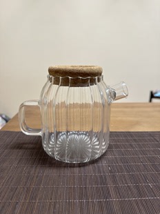 耐热玻璃壶南瓜，花茶壶家用冷水壶