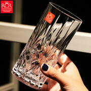 意大利进口rcr水晶玻璃欧式杯，家用长饮水杯，茶杯啤酒杯果汁杯