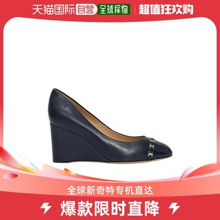 香港直邮潮奢 Salvatore Ferragamo 菲拉格慕 女士圆头坡跟鞋