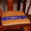 中式红木沙发坐垫夏季凉席椅垫餐桌茶椅垫子环保透气防滑竹藤凉垫