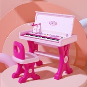 宝丽玩具1405朗朗之声书桌，学习琴儿童电子琴，连接mp3功能话筒耳机