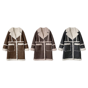 3.5斤咖啡色毛呢外套的流行与设计灵感外套时尚休闲洋气B¥1外套