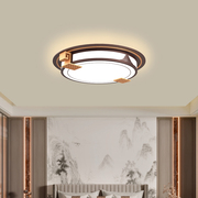 新中式客厅吸顶灯大气家用创意长方卧室餐厅套餐古典明清禅意灯具