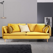 北欧小户型沙发网红款简约现代布艺沙发乳胶双人三人沙发客厅整装