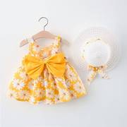 5-6-7-8-9个月女婴儿连衣裙0-1-2-3-4岁女童，宝宝纯棉公主裙子夏装