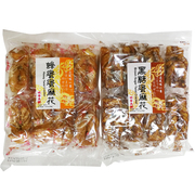 台湾产明奇黑糖蜜麻花250g袋蜂蜜味大麻花全素传统零食