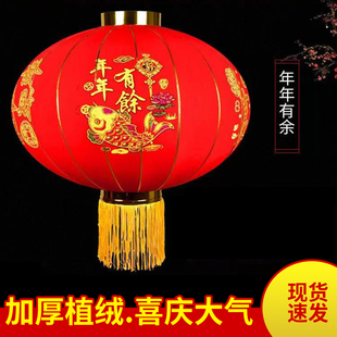 2024大红灯笼吊灯中国风，过年春节新年装饰户外大门口阳台挂饰