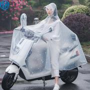 骑行电动雨披单人男女士电瓶车成人雨衣家用雨披雨衣摩托自行车
