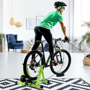 定制自行车磁阻骑行台公路车山地车室内健身骑行训练架展示架可调