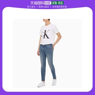 韩国直邮calvinkleinjeans牛仔裤ckj男士蓝色灰色牛仔裤(