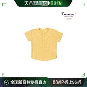韩国直邮Twinkids T恤 半开襟圆领衬衣(T8MT1Y01_MU)