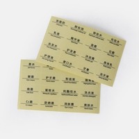 整理品名备注记录带背胶自贴面膜贴