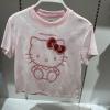 巴拉巴拉女童夏季卡通HELLO KITTY 小猫印花短袖T恤201224117013