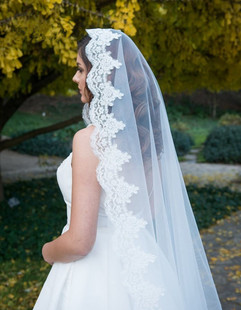 新娘结婚婚纱配饰韩式奢华车骨蕾丝超长3米拖尾软纱头纱