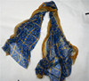 100%silk外贸真丝围巾桑蚕丝，围巾真丝披肩2米长36元1条