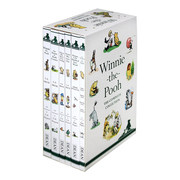 英文原版 Winnie the Pooh 小熊维尼 6册盒装 青少年经典读物小说 黑白内页盒装 英文版 进口英语原版书籍