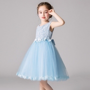 极速夏季儿童公主裙演出服，中小童装礼服，幼儿园表演服装女