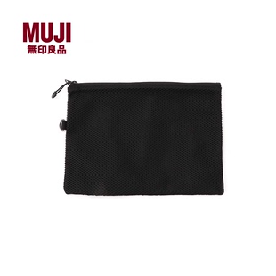 无印良品 MUJI 聚酯纤维 双拉链包 便携家用专用