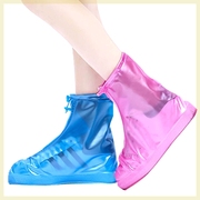 防滑耐磨防雨鞋套加厚防雪防污PVC雪天男女水鞋套带防水层 雨靴套