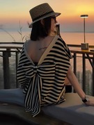 三亚旅游穿搭套装，泰国云南西双版纳多巴胺，沙滩裙裤海边度假连衣裙