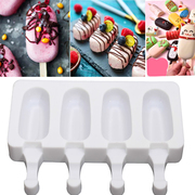 法式慕斯梦龙雪糕模具软硅胶做冰淇淋家用自制无味创意冰棍冰糕磨