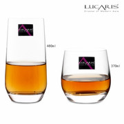 泰国进口lucaris 无铅水晶威士忌杯洋酒杯厚底水杯啤酒红酒杯酒具