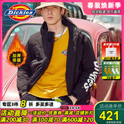 Dickies棒球服男冬季加厚情侣同款22冬装百搭厚外套女士棉服9553