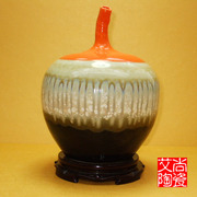 颜色釉陶瓷花瓶现代陶艺，景德镇个性创意花瓶客厅，摆件瓷器花瓶花插