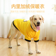 大型犬狗狗衣服冬装金毛，拉布拉多阿拉斯加边牧中型犬秋冬季棉衣厚