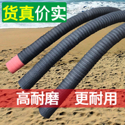 黑橡胶钢丝缠绕管耐磨埋吸水管螺旋负压吸引管抽砂管吸沙管抽模板