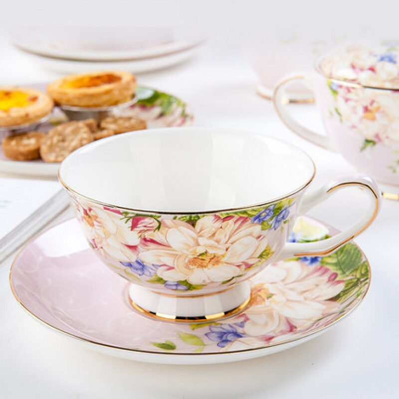 European style English Afternoon Tea 4 cups teacup grace English 200ml Like a breath of fresh air Eurasiain the Tableware , Coffee , Mug category - from Buy2taobao.com to provide professional Taobao agent buy service